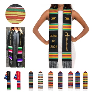 Mexican Serape Graduation Stole